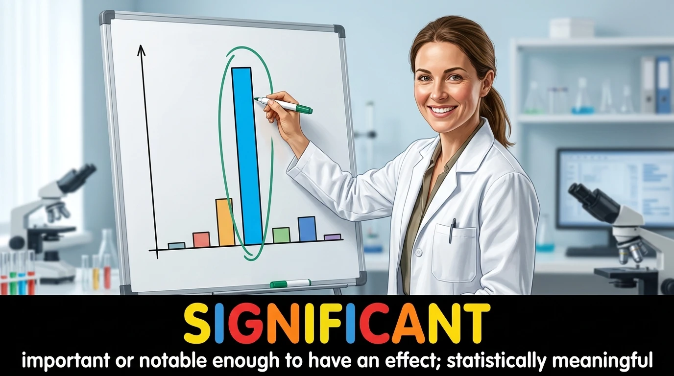 English Illustration for significant